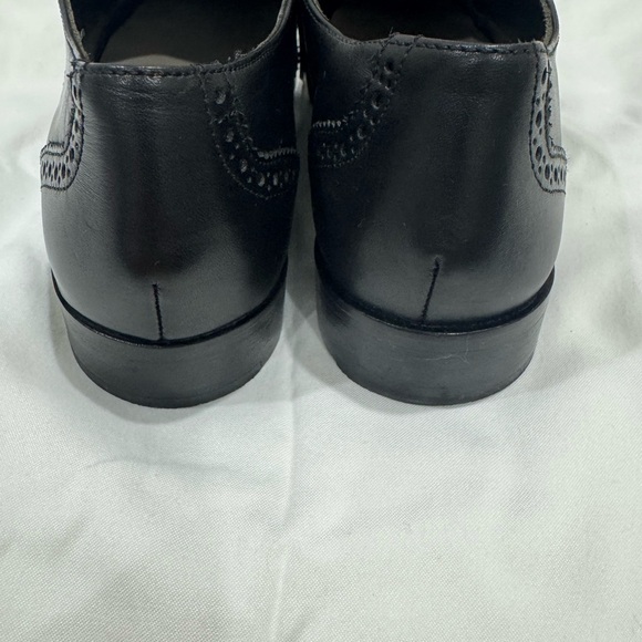 NWOT Cole Haan Black Benton MDL Wing II Oxford Dress Shoes with Brogue Detailing - Picture 4 of 8